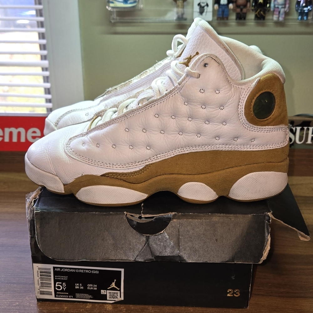 Air Jordan Retro 13 Wheat (GS) 5.5y